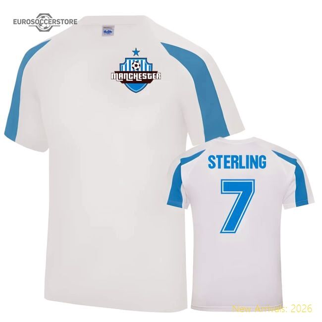 Premium Raheem Sterling Man City Sports Training Jersey (white)