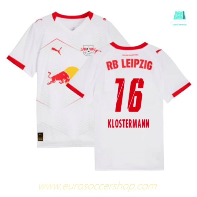 2025-2026 Red Bull Leipzig Home Shirt (Kids) (Klostermann 16)