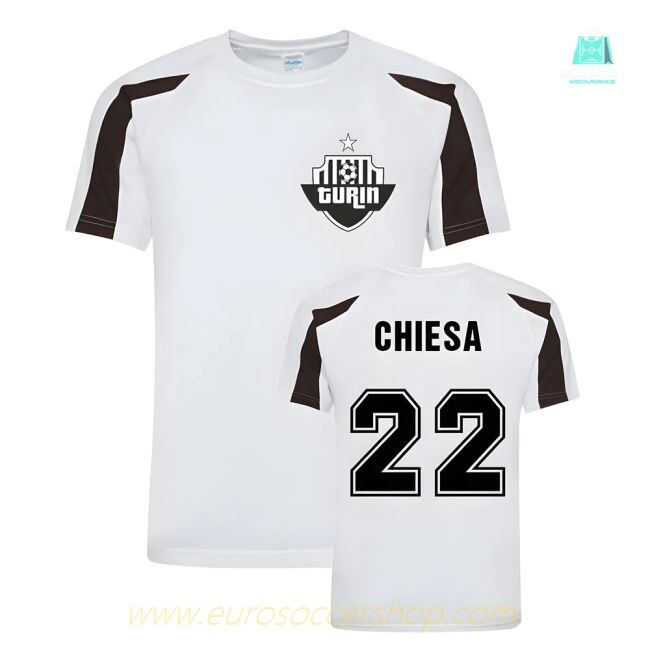 Federico Chiesa Juventus Sports Training Jersey (White)