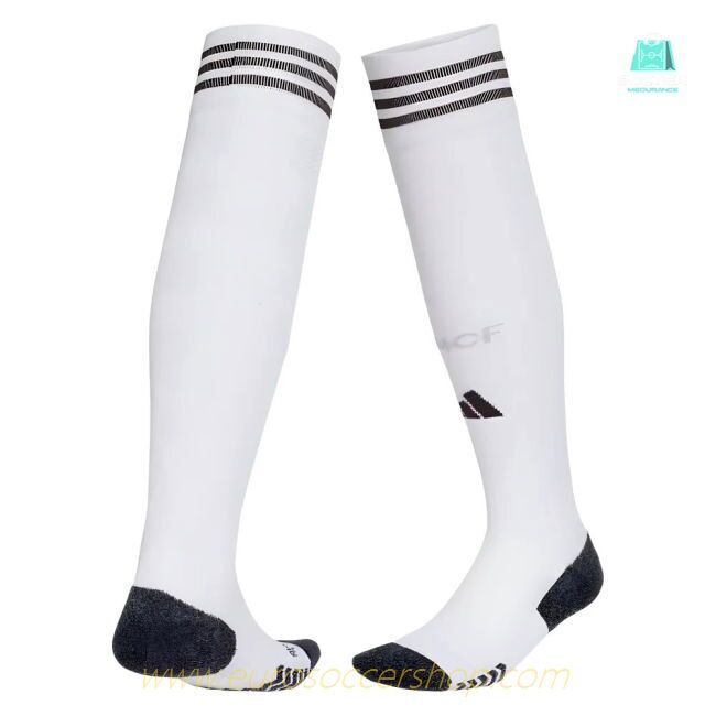 2025-2026 Real Madrid Home Socks (White)