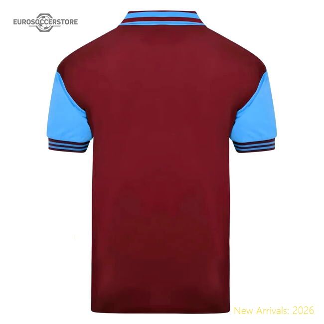 Authentic West Ham United 1980 Admiral Retro Shirt - Premium Quality