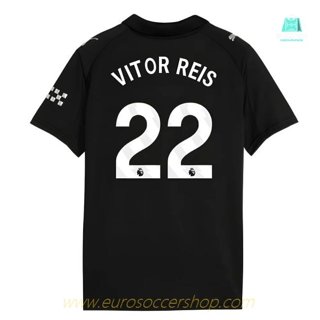 2025-2026 Man City Away Shirt (Kids) (Vitor Reis 22)