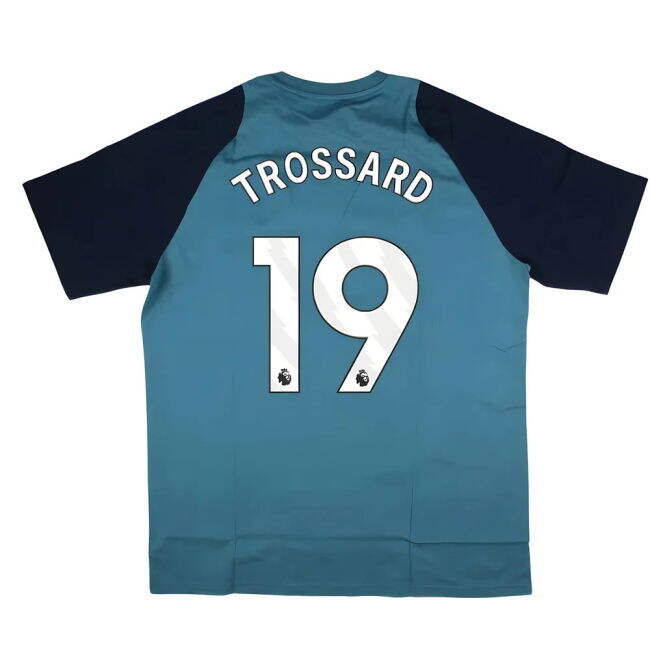 2025-2026 Arsenal Training Tee (Blanch Blue) (Trossard 19) (Limited...