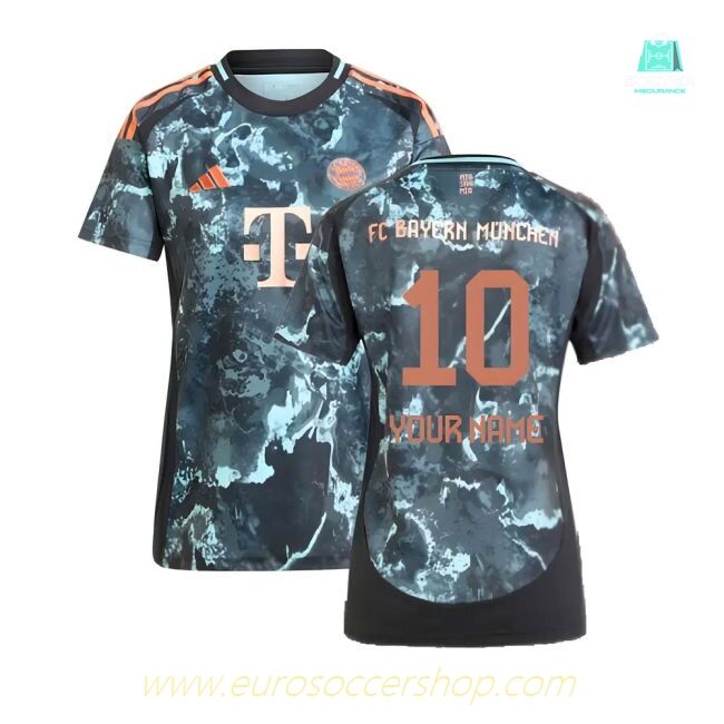 2024-2025 Bayern Munich Away Shirt (Womens) (Your Name)