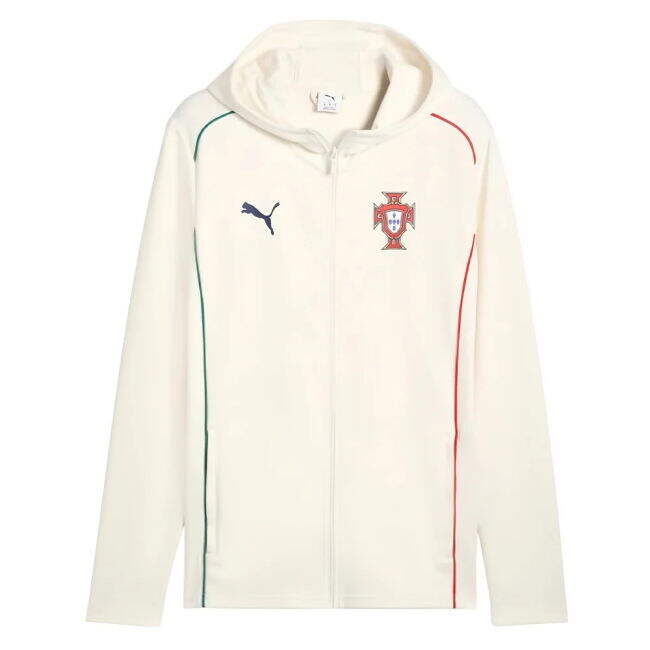 2025-2026 Portugal Casuals Hooded Jacket (Sugared Almond)