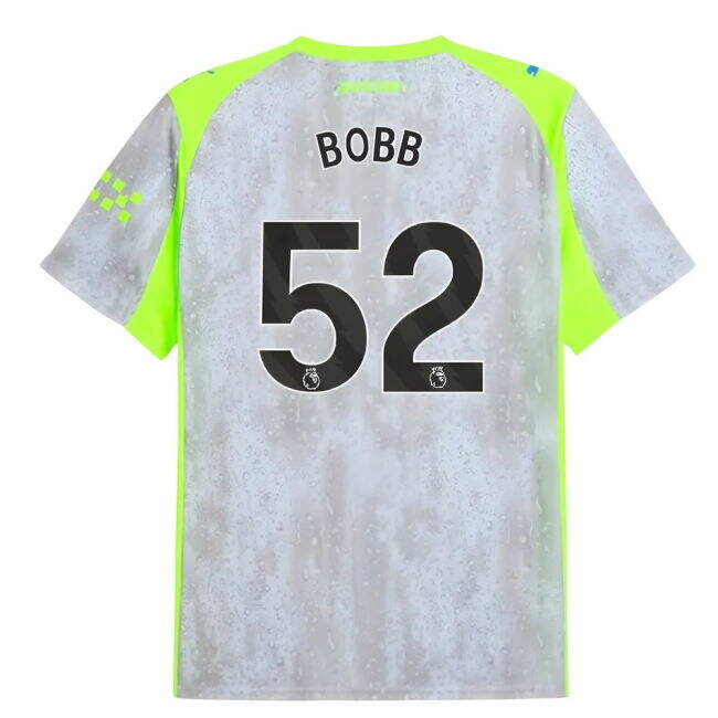2025-2026 Man City Third Shirt (Bobb 52)