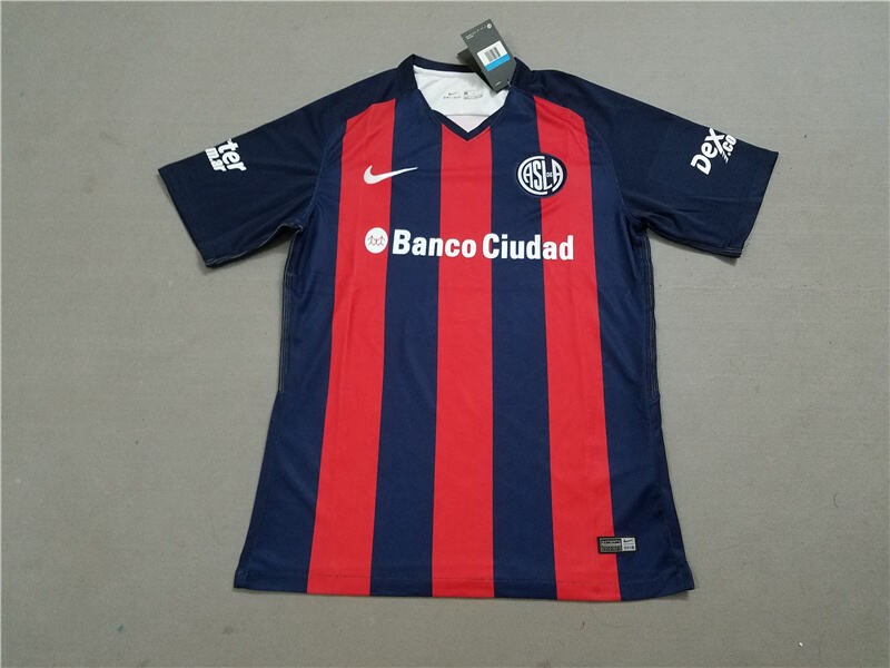 San Lorenzo Home 201819 Soccer Jersey Shirt - Official Replica 25657
