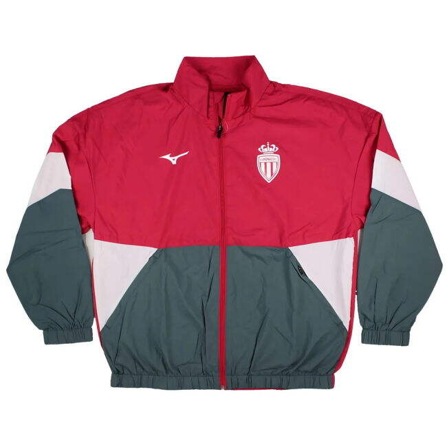Shirt for AS Monaco Retro Woven Jacket 2025-2026 (Adult