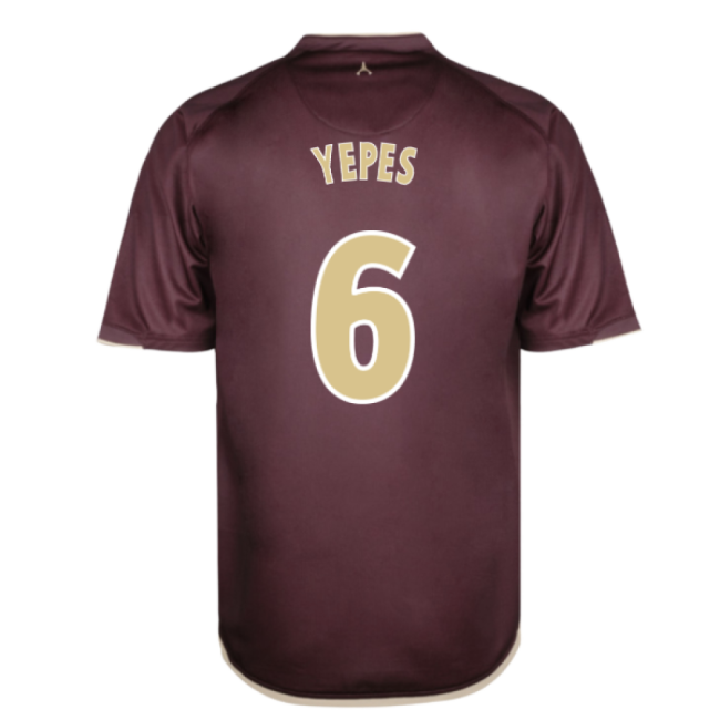 Psg Psg Away Retro Shirt Yepes #6 Pro Series Intense New Release F...