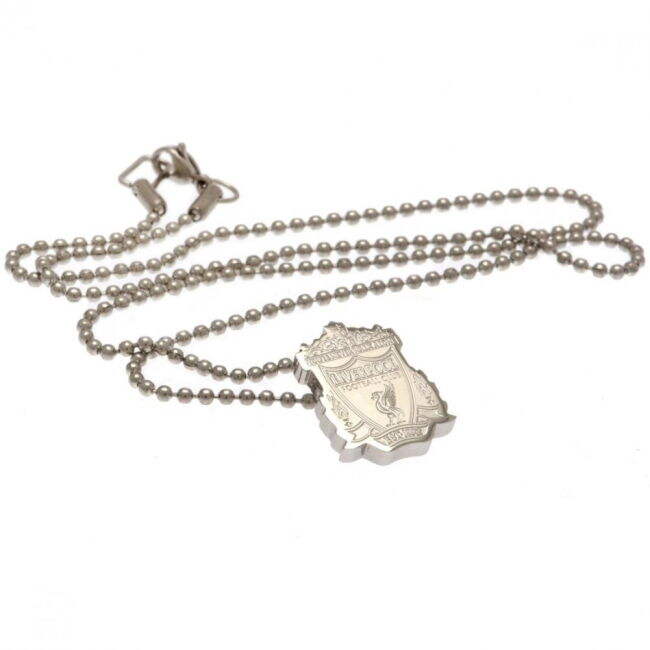 match worn Liverpool FC Stainless Steel Pendant & Chain