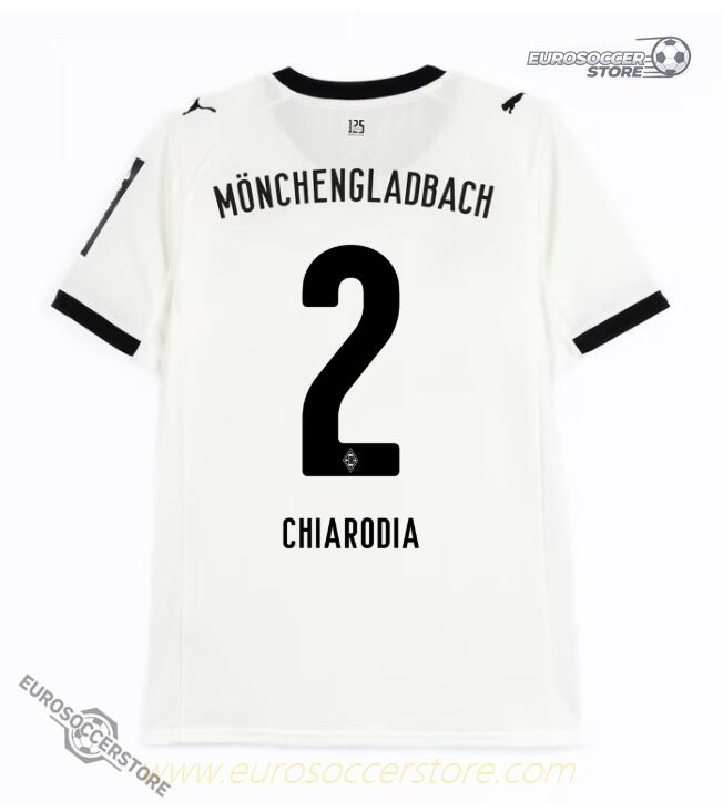 Borussia Monchengladbach 25-26 Home CHIARODIA 2 Football Jersey