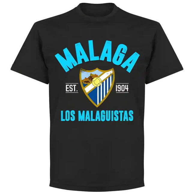 Malaga Established T-Shirt - Black