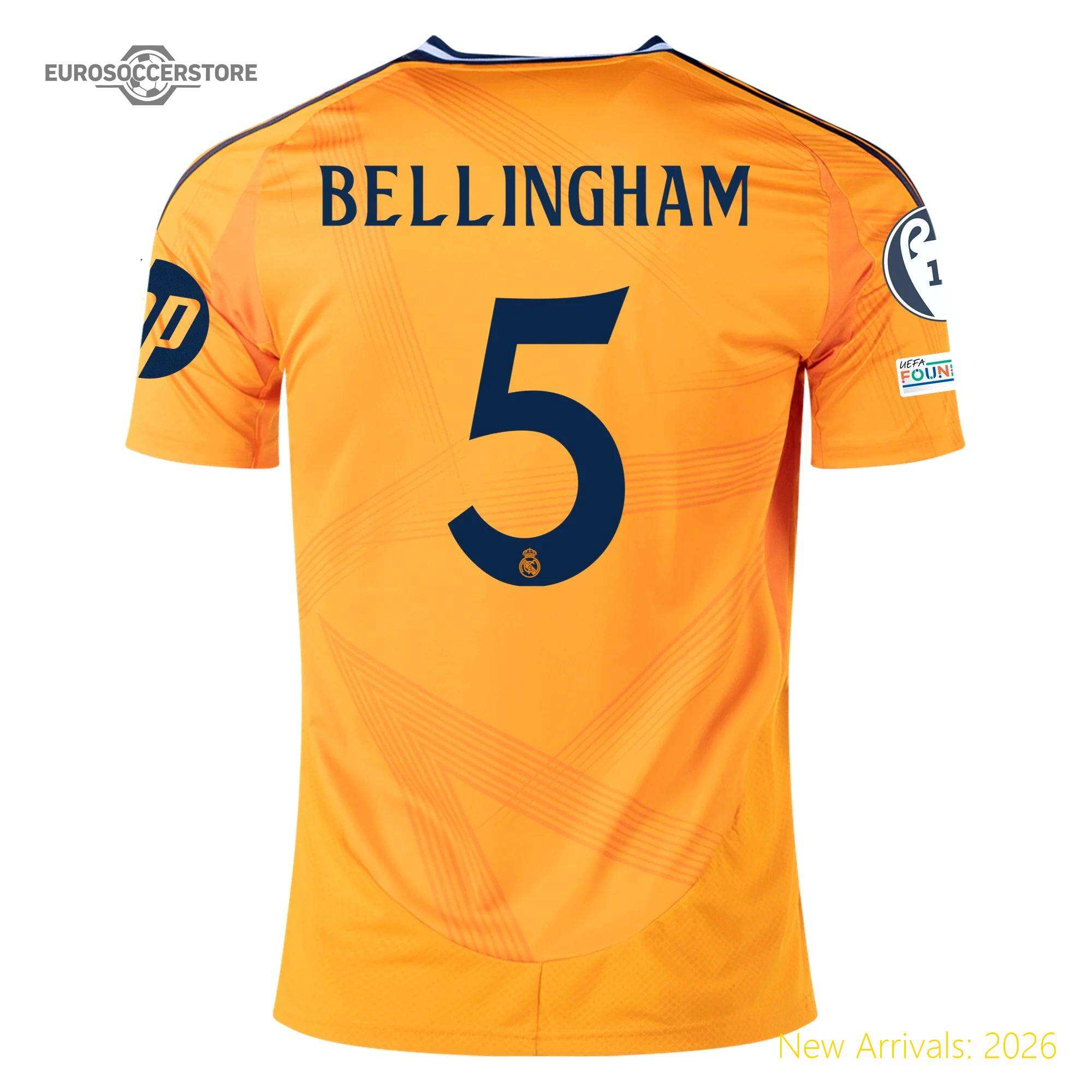 Eye-catching Men Authentic Rma Iconic Player Away Jersey 2023