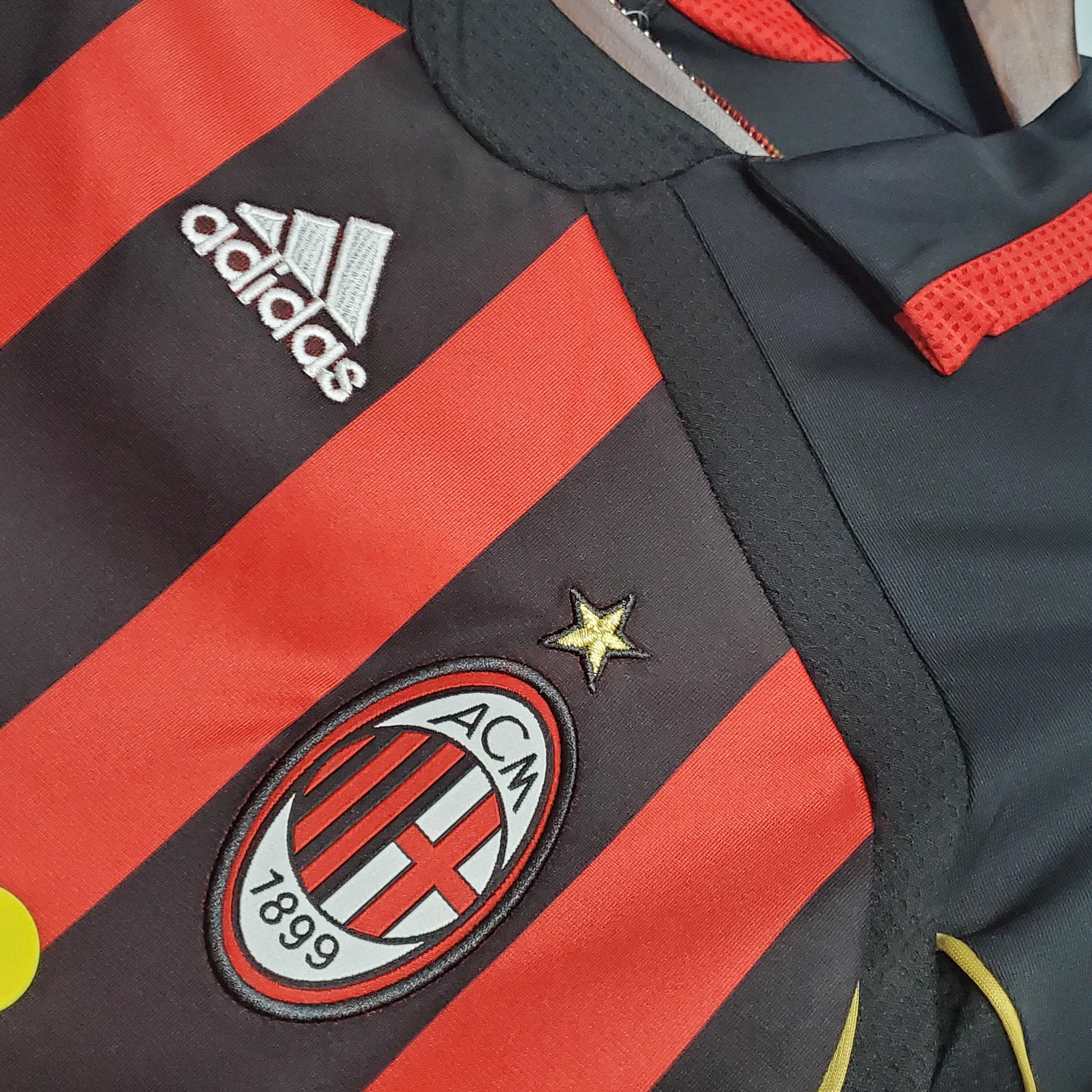 2006-2007 AC Milan Home retro kit