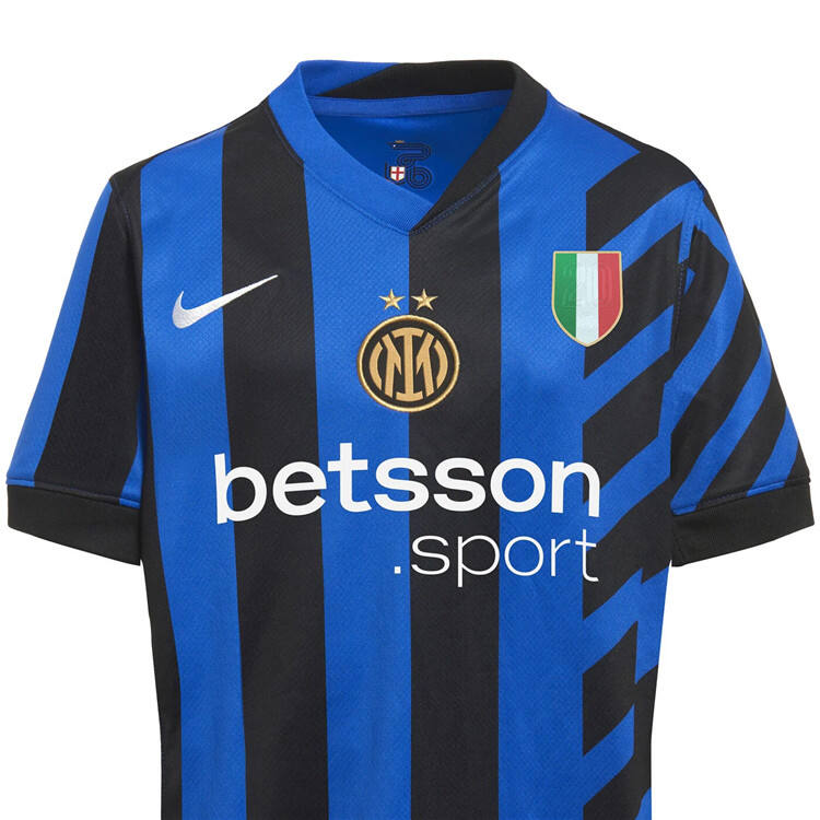KIDS INTER MILAN 2425 HOME KITShirtShorts - Official Replica 18177