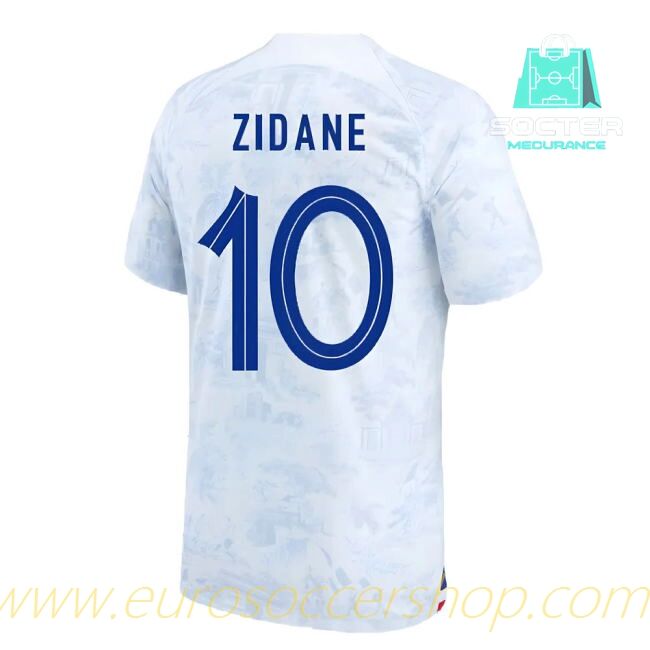 2022-2023 France Away Shirt (ZIDANE 10)