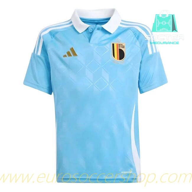 2024-25 Edition Genuine Belgium Away Jersey Youth Version (Doku 22)