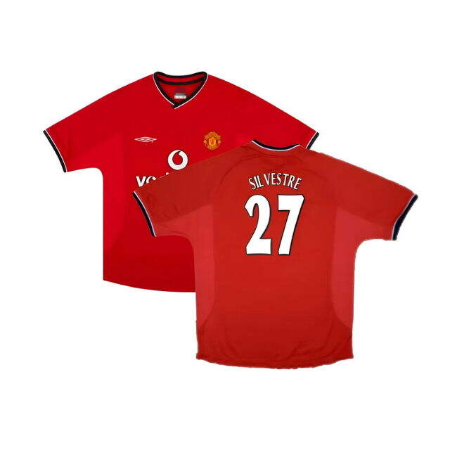 Manchester United Home Soccer Shirt 2000-02 Manchester United 2000_868