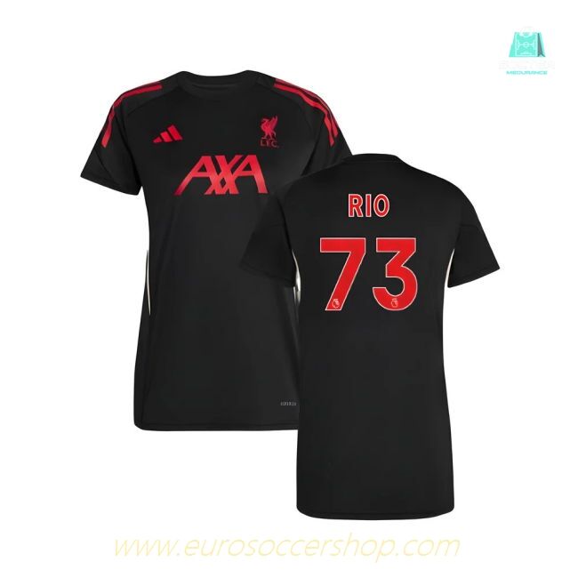 2025-2026 Liverpool Training Jersey (Black) - Womens (Rio 73)
