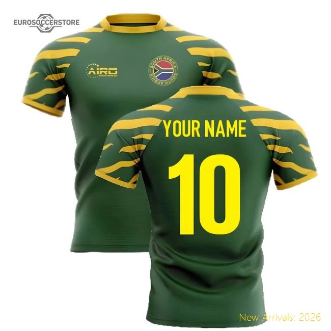 Luxury 2025-2026 South Africa Springboks Home Concept Rugby Shirt (
