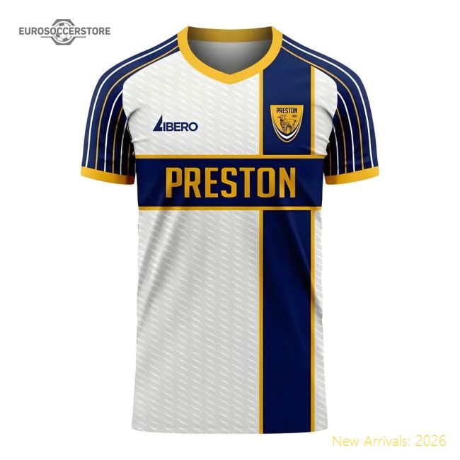 Official Preston 2025-2026 Home Concept Football Kit (libero)