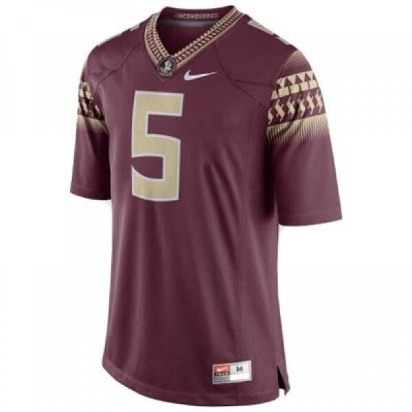 Youth(kids) Ncaa Team Jameis Winston #5 Pro Replica - Budget