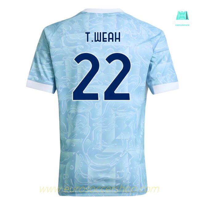 2025-2026 Juventus Away Shirt (Kids) (T.Weah 22)