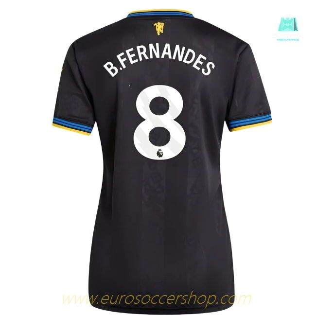 2025-2026 Man Utd Authentic Third Shirt (Womens) (B.Fernandes 8)