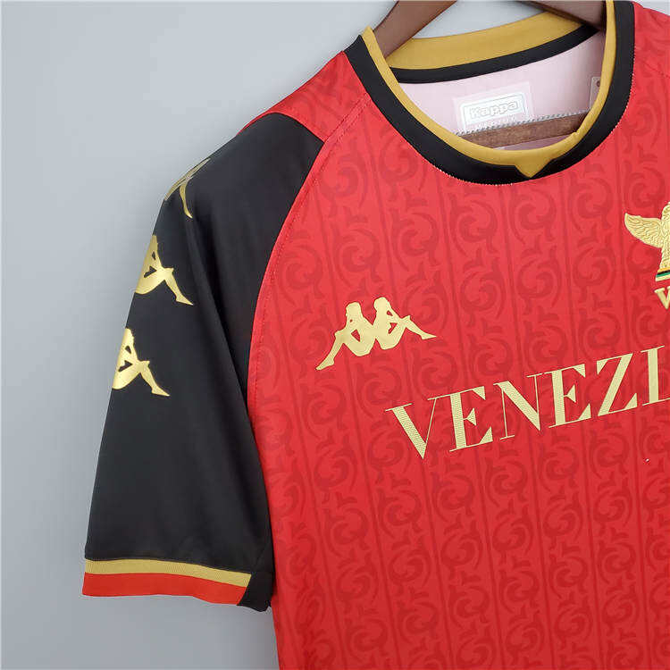 Venezia FC 21-22 Goalkeeper Red Soccer Jersey Football Shirt -