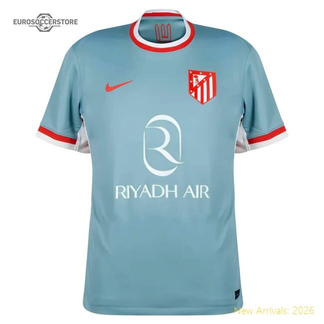 Atletico Madrid Official Away Spanish League Performance Fabric