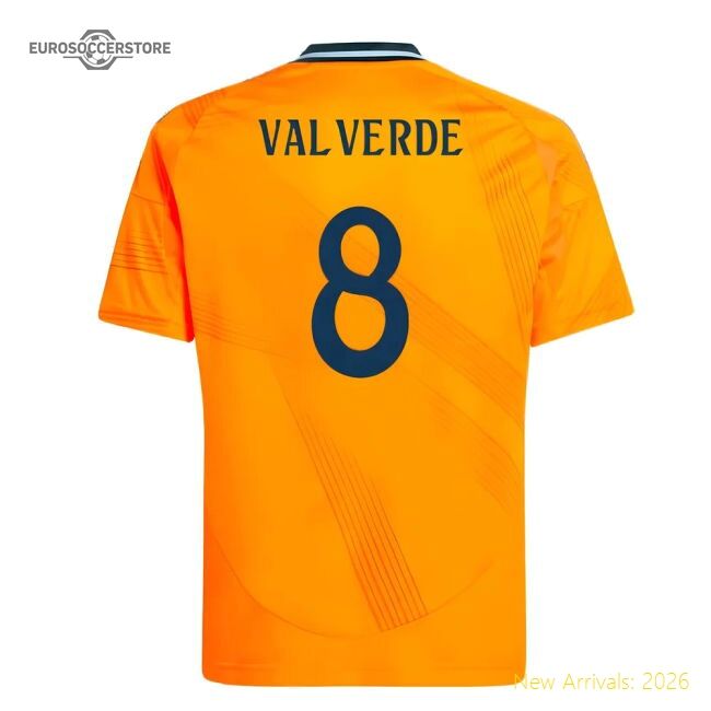 Top-tier Away Real Madrid Valverde Jersey 2024-2025 Durable
