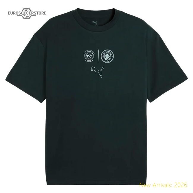 Authentic 2025-2026 Man City Ftblstatement Cellerator Tee - Cl (green