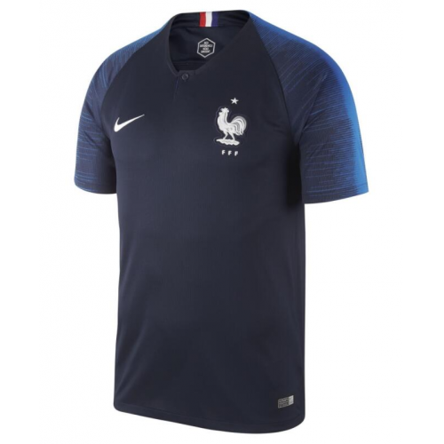 France Home 2018 Soccer Jersey Shirt - Official Replica 15699