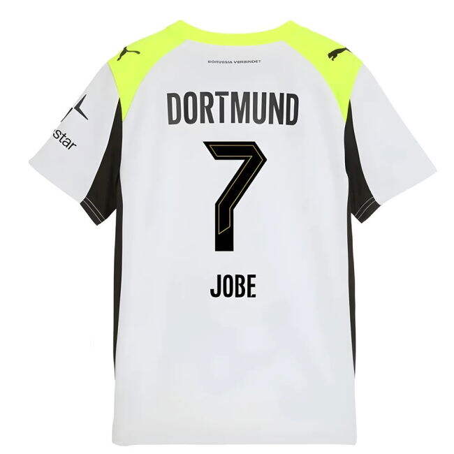 2025-2026 Borussia Dortmund Away Shirt for (Children
