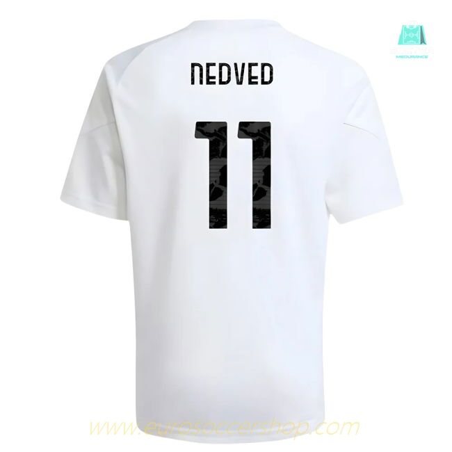 2025-2026 Juventus Training Shirt (White) - Kids (Nedved 11)