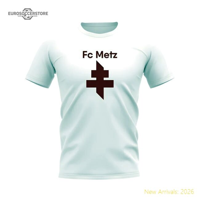 Match-Day Professional-Grade Metz Badge T-Shirt (White)