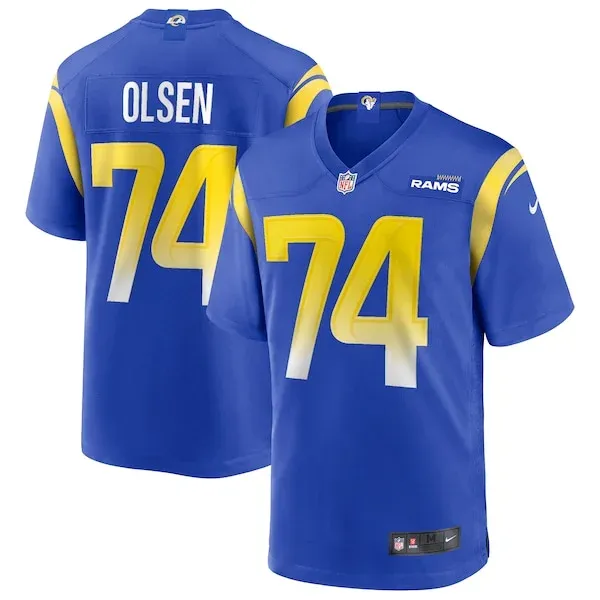 Los Angeles Rams Game NFL Jersey - Royal | Premium Football Apparel