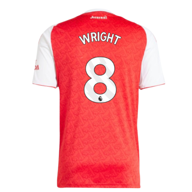 2025-2026 Arsenal Home Shirt (Wright 8) - authentic style