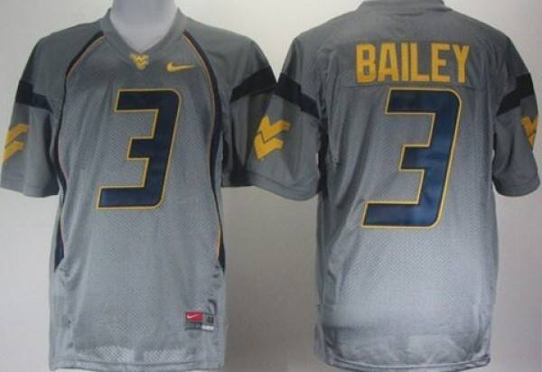 Men NCAA Team #3 Gray Men Authentic Jersey - Great - Great