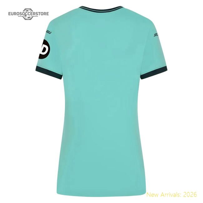 2025-2026 Wolves Away Shirt (womens) - Authentic Design
