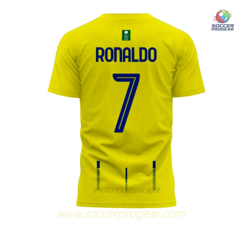 JERSEY KIT KIDS AL NASSR Authentic RONALDO HOME 2023 2024