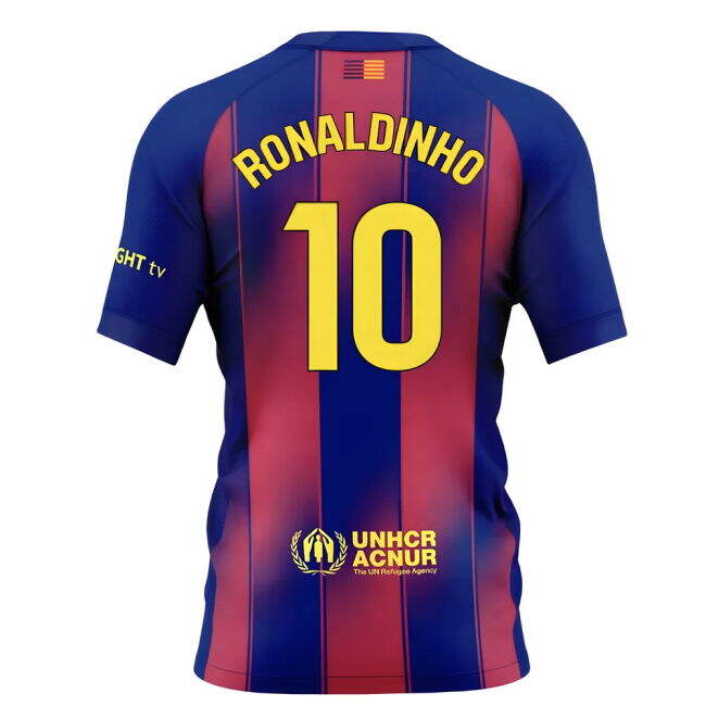 2025-2026 Barcelona Home - premium quality vintage tee v2.877