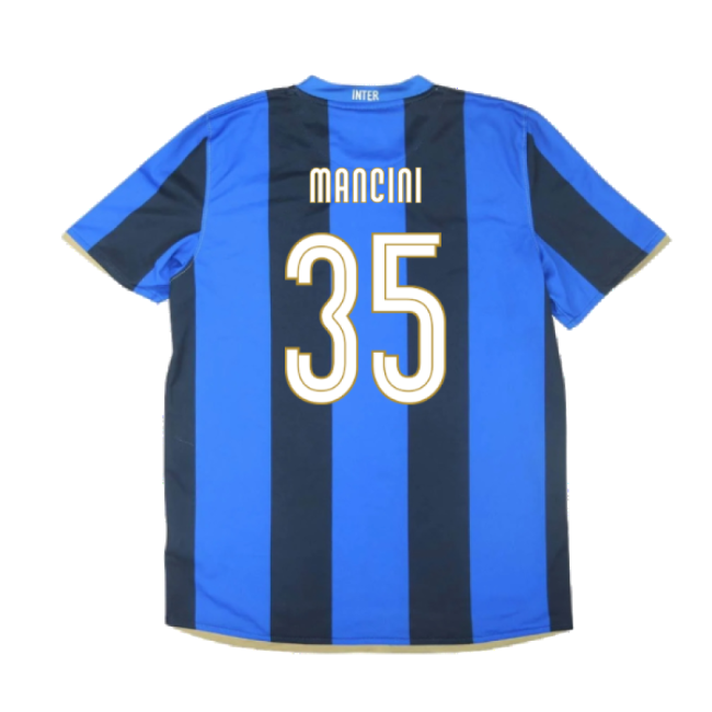 Inter Milan Official Home Soccer Jersey - Italian League