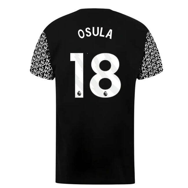 Supporter Newcastle Newcastle Graphic T Shirt Black Osula #18 Pro S...