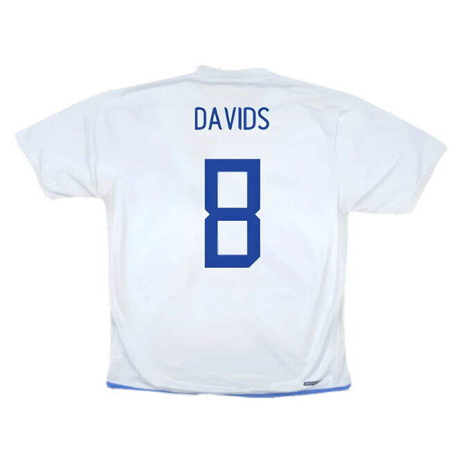 Holland 2006-08 Away Shirt ((Very Good) S) (Davids 8)