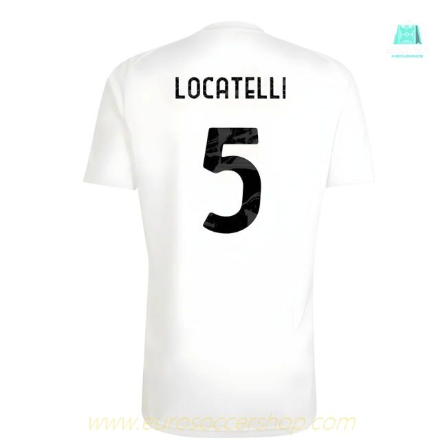 2025-2026 Juventus Training Shirt (White) (Locatelli 5)