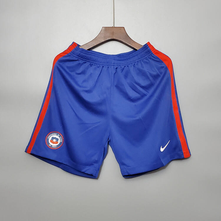 Chile 2020-21 Away WhiteBlue Soccer Jersey Football Shirt - Official