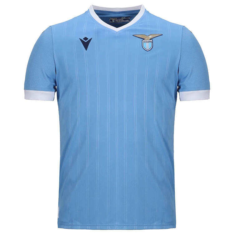 Lazio Soccer Jersey 21-22 Home Blue Soccer Shirt - Official Replica