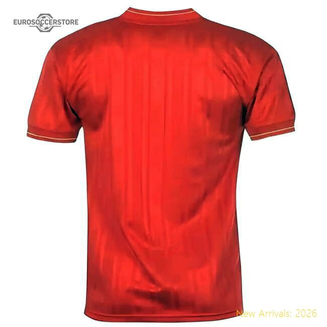Premium 1986 Liverpool Home Crown Paints Shirt - Premium Quality