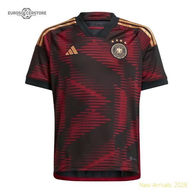 High-performance Germany 2022-2023 Away Short Sleeve Jersey
